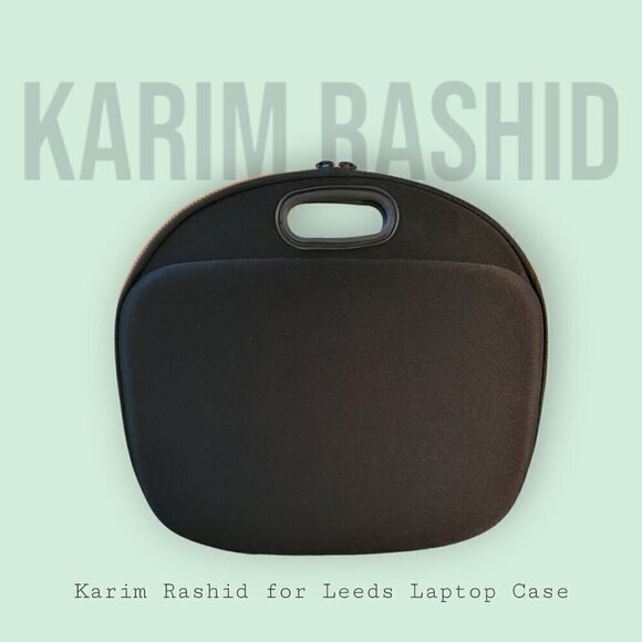 Karim Rashid Design Laptop Bag for Leeds - Rare and VERY COOL - Black and Orange